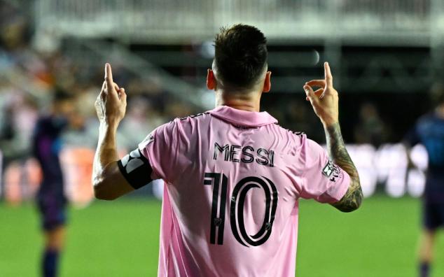 Foot: l'Inter Miami en demi-finale de la Leagues Cup, nouveau but de Messi