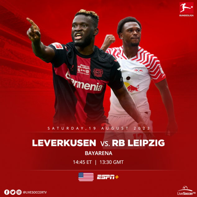 Bayer Leverkusen, RB Leipzig, Bundesliga, Broadcast Listings