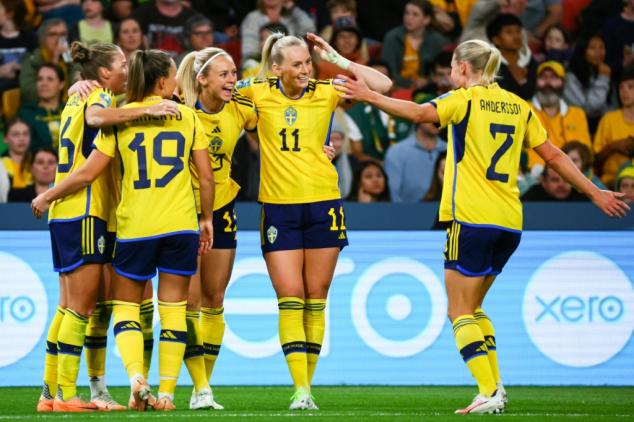 Suecia alcanza tercer lugar de Mundial femenino tras derrotar 2-0 a Australia