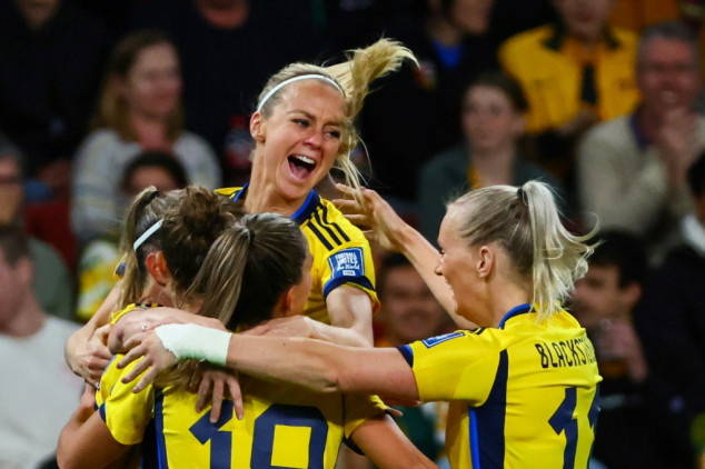 Sweden take third place to spoil Australia's World Cup party