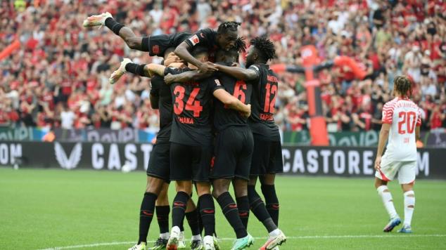 Bayer Leverkusen vence RB Leipzig (3-2) em sua estreia na Bundesliga
