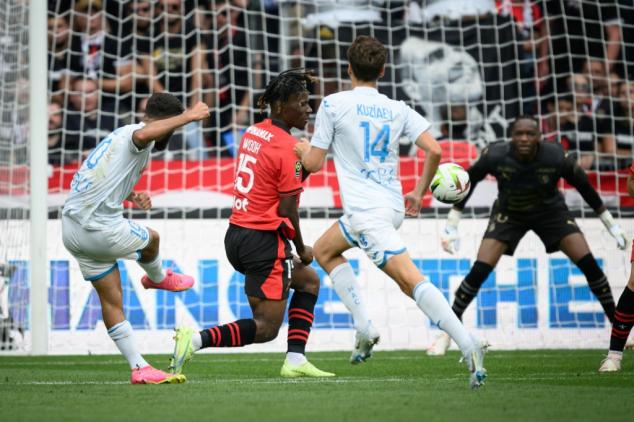 Rennes give away two-goal lead to draw with Le Havre