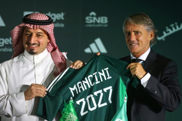Mancini quiere ganar la Copa Asiática con Arabia Saudita
