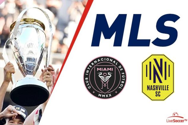 MLS - Inter Miami vs Nashville TV/streaming info