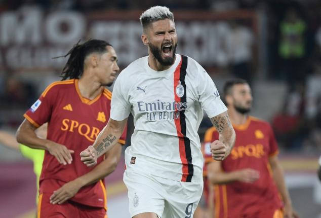 Milan vence Roma fora de casa e se mantém 100% no Italiano