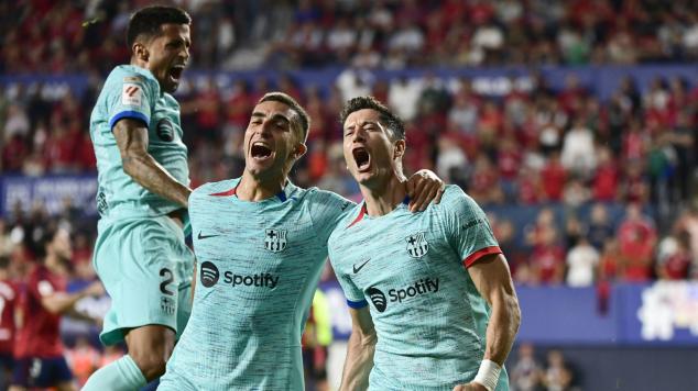 La Liga: Lewandowski rettet Barca-Sieg vom Punkt