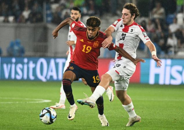 Yamal becomes Spain's youngest player and scorer in Georgia rout