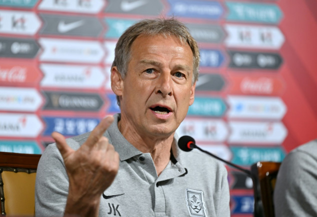 Klinsmann in trouble after seven months and no wins with South Korea