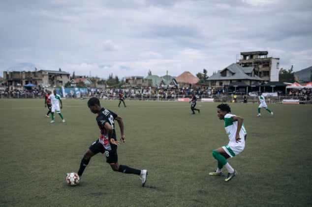 Football scouts search for talent in DR Congo's turbulent east