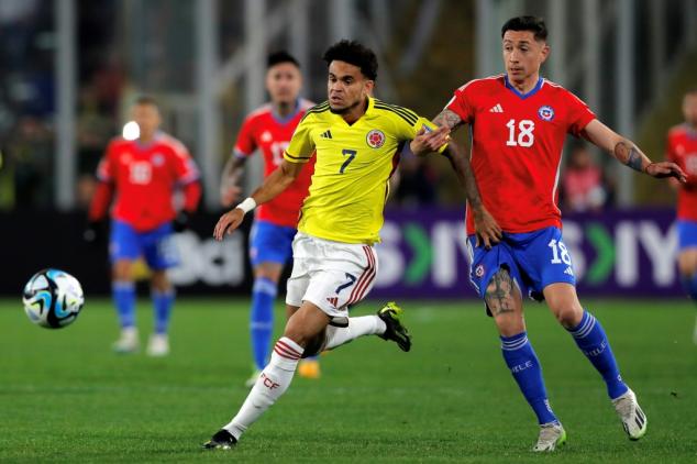Chile e Colômbia ficam no 0 a 0 pela 2ª rodada das Eliminatórias da Copa-2026