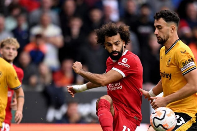Salah makes EPL history in Wolves 1-3 Liverpool