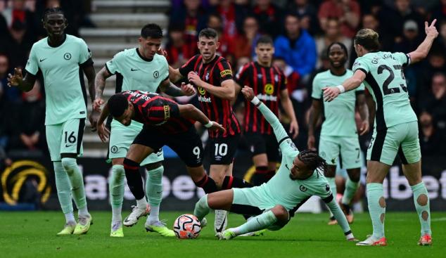 Chelsea's woes mount after Bournemouth stalemate