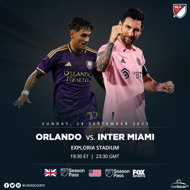 Orlando City, Inter Miami, MLS, Broadcast Listings