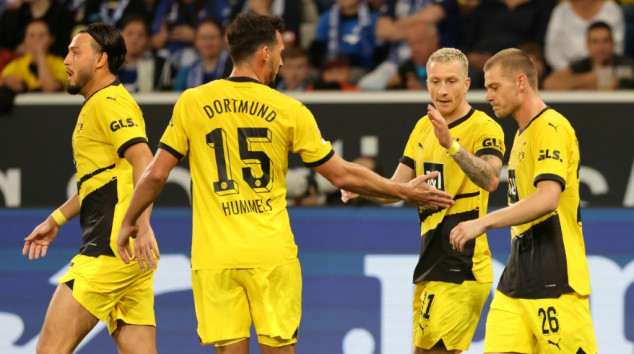 Dortmund vence Hoffenheim pula para liderança do Campeonato Alemão