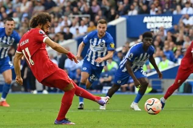 Liverpool held by Brighton, Newcastle drop points at West Ham