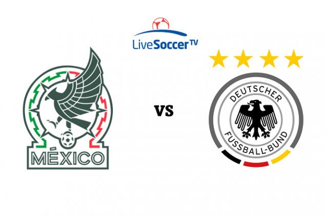 Mexico vs Germany broadcast info