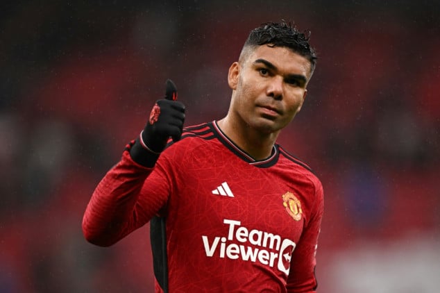 Man Utd's Casemiro 'out for several weeks' with hamstring injury