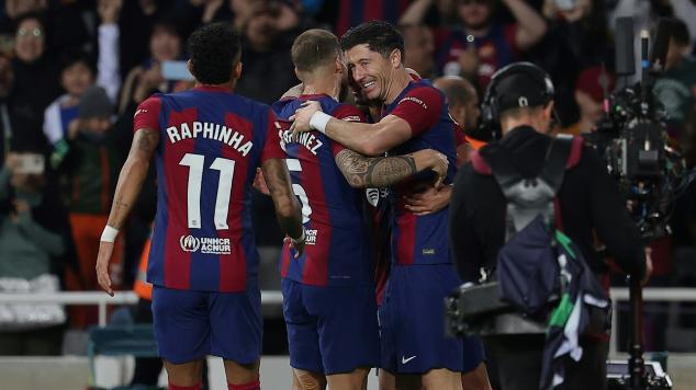 Dank Lewandowski: Barca hält Anschluss an Girona und Real