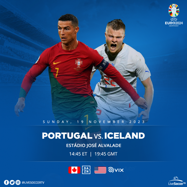 Portugal, Iceland, UEFA Euro Qualifying, Broadcast Listings