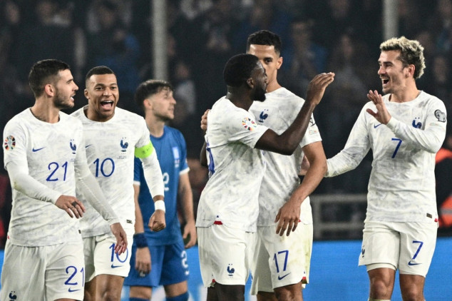 France frustrated by Greece in final Euro 2024 qualifier