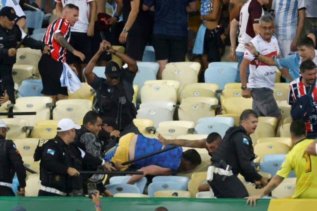 Infantino decries violence at Argentina v Brazil World Cup qualifier