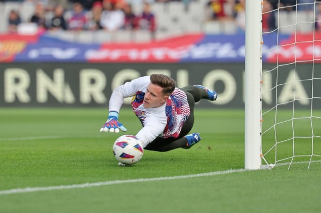 Xavi confirms Barca 'keeper Ter Stegen out for Rayo clash