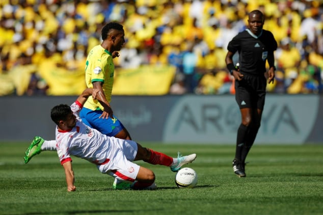 Brazilian Ribeiro strikes as Mamelodi Sundowns win 10 in a row