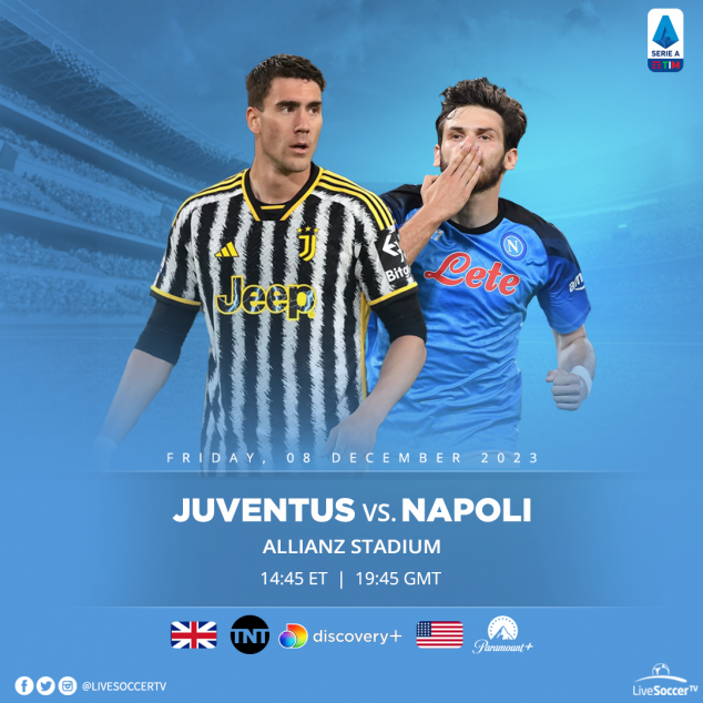 Juventus, Napoli, Serie A, Broadcast Listings