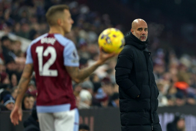 Guardiola says Man City have been handed brutal reality check