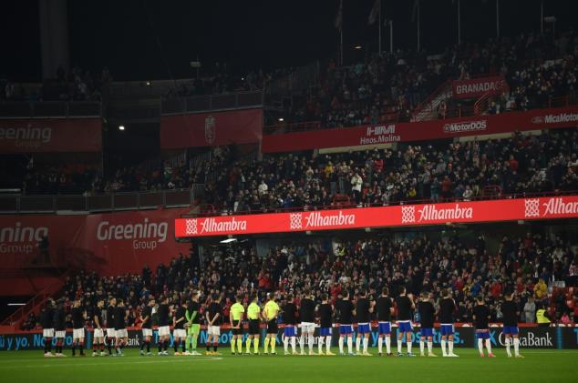 Granada e Athletic Bilbao empatam em jogo que havia sido suspenso por morte de torcedor