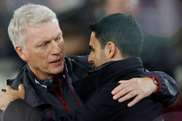 Moyes aiming to set record in Arsenal vs. West Ham