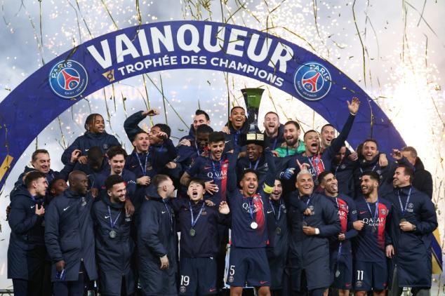 El PSG conquista la Supercopa francesa tras vencer 2-0 al Toulouse