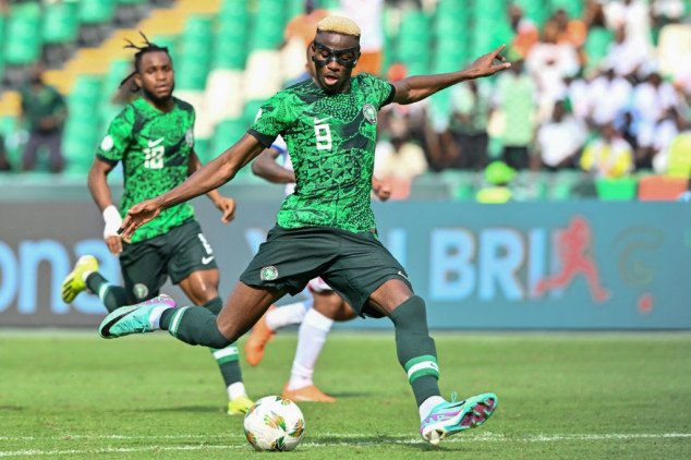 Osimhen scores as Nigeria held by Equatorial Guinea