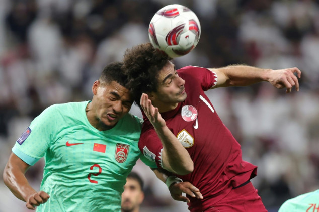 China's Asian Cup hopes hanging by thread after Qatar loss