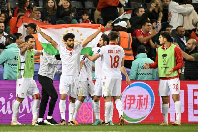 Tajikistan reach Asian Cup knockouts, China on brink of exit
