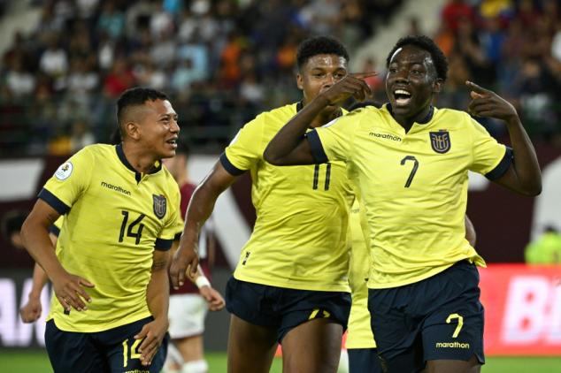 Ecuador empata 1-1 con Venezuela y lidera el Grupo A del Preolímpico