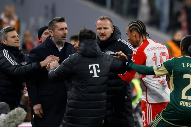 Union Berlin coach Bjelica to miss three games for Sane shove