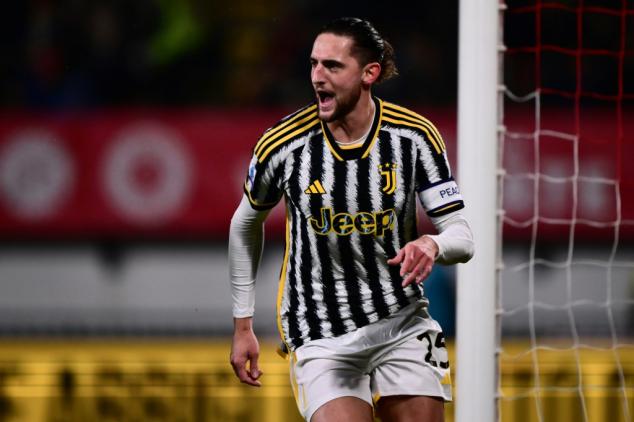 Italie: la Juventus Turin toujours sans Adrien Rabiot face à Empoli