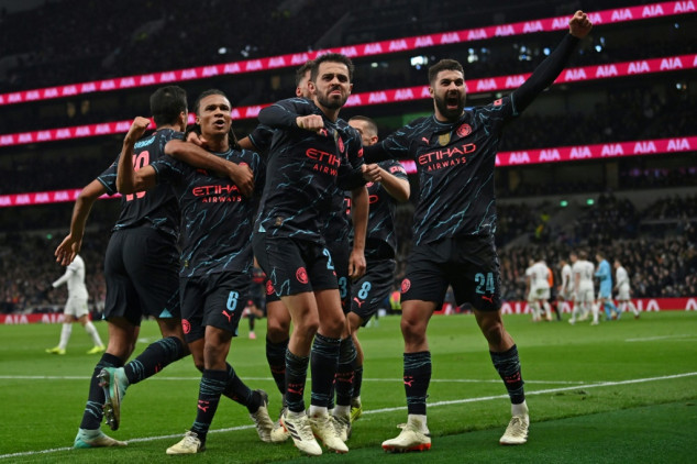 Coupe d'Angleterre: Manchester City brise sa malédiction à Tottenham (1-0)
