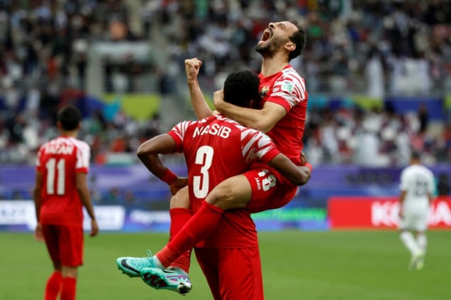 Qatar end Palestine run, Jordan stun Iraq with Asian Cup late show