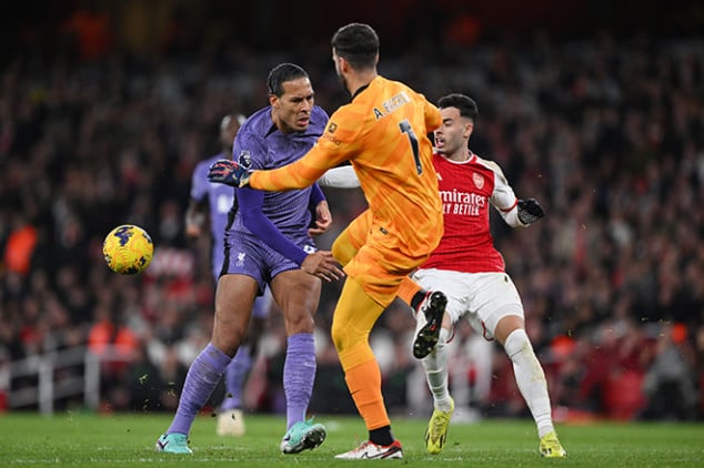 WATCH: Alisson, Van Dijk errors cost Arsenal tie