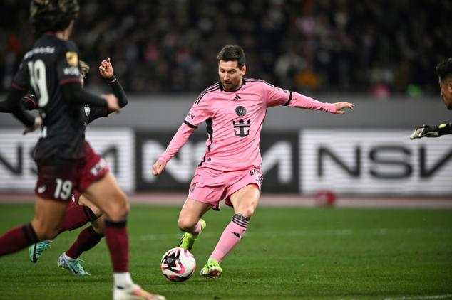 Messi juega media hora en la despedida del Inter Miami de la gira asiática