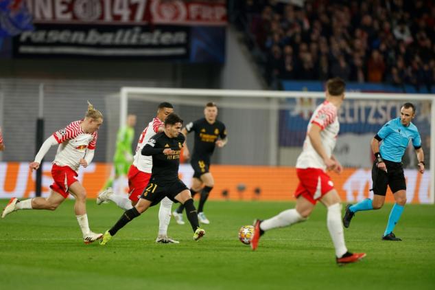 Ligue des champions: Brahim Diaz offre la victoire au Real Madrid à Leipzig