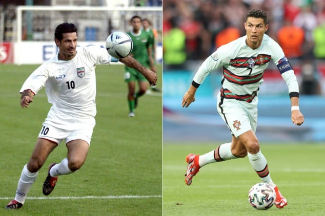 Iran's 'King' Daei ready to be dethroned by Ronaldo