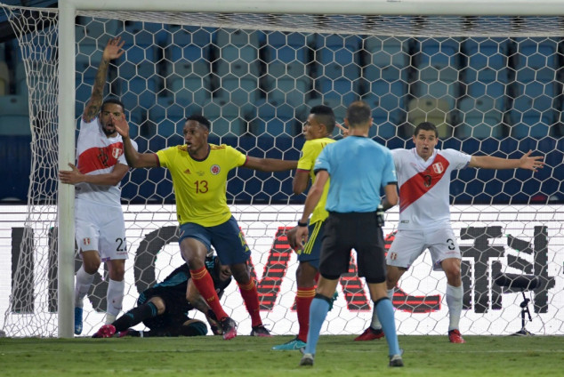 Last gasp Hernandez snatches Copa draw for Venezuela against Ecuador