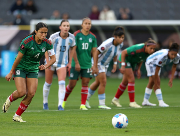 México y Argentina empatan y EEUU golea en inicio de Copa Oro femenina