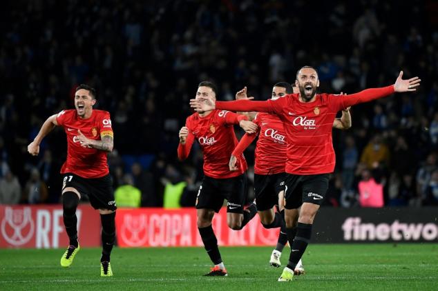 Mallorca vence Real Sociedad nos pênaltis e vai à final da Copa do Rei