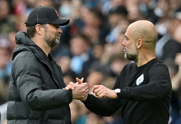 Guardiola is best manager of my lifetime, says Liverpool's Klopp