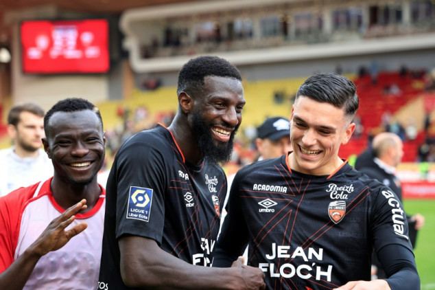 Ligue 1: Lorient arrache le nul à Monaco, qui peut s'en vouloir et reste troisième