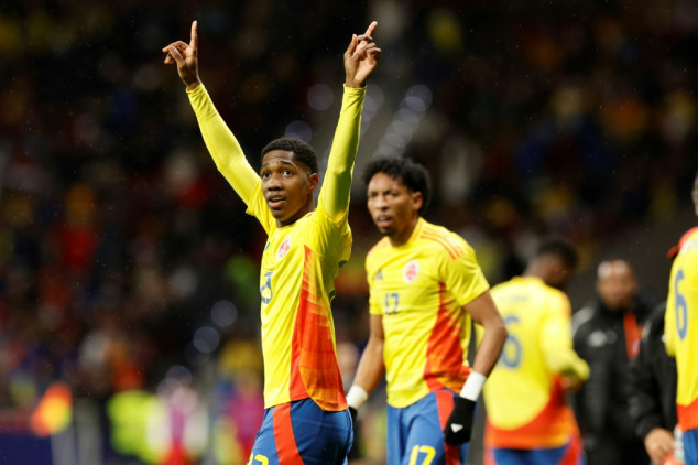 Colombia gana a Rumanía 3-2 en amistoso en Madrid